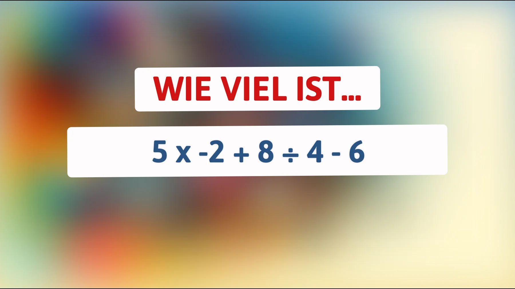 Nur 1% der Menschen können dieses Mathe-Rätsel lösen – bist du schlau genug?"