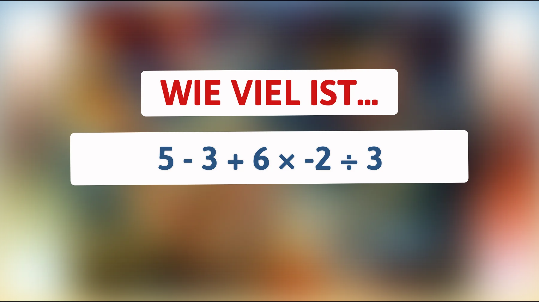 Nur Genies können dieses mathematische Rätsel lösen: Kannst du die richtige Antwort finden?"